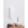 Hilton left corner cabinet, snow-white color