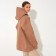 Hoody women Minaku: Casual Collection, Powder Color, Size 42
