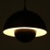 Lamp Bayerlux 2278/1bk E27 40W Black 22x22x18.5-118.5 cm