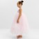 Dress Children's elegant kaftan growth 120, dusty pink