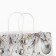 Gift package "New Year's balls", white craft, 32 x 28 x 15 cm, New Year