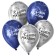 Shar Latex 12 "Happy Birthday. Magic ", pastel, 15 pcs.