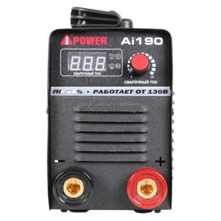 Welding apparatus inverter A-IPOWER AI190, 6 kW, 25-170 A, 2.5-4 mm, efficiency 85%-1