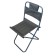 Folding stool, T-shaped, steel, d = 16x1 mm, 500x380 mm