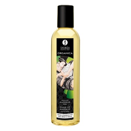 Exciting massage oil SHUNGA Organica Fragrance Free, 240 ml-1