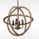 Bayerlux chandelier "Weaving" 4x40W E14 black 50x50x150 cm