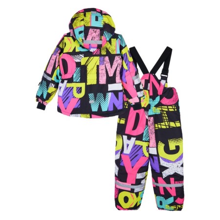 Winter kit for the girl PlayTode: jacket and semi -combineson, height 104 cm-10