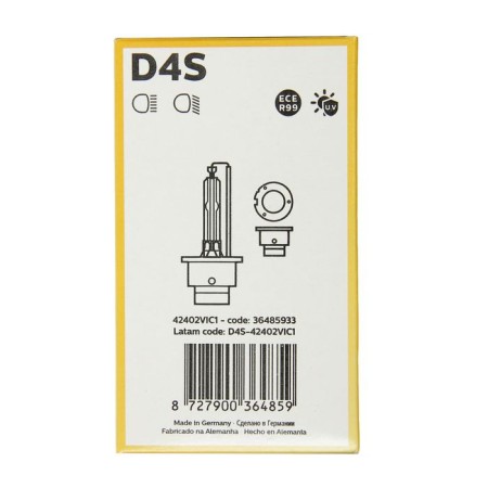 Xenon lamp Philips Vision, D4S, 42 V, 35 W, P32D-5-2