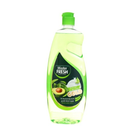 Master Fresh gel Balm for washing dishes formula Gold, avocado and eucalyptus, 1 liter