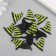 Buttons wood for creativity 2 punctures "witch cap" set of 15 pcs 2.4x2.9 cm
