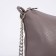 Cross-Bodi Bag on a zipper, beige color