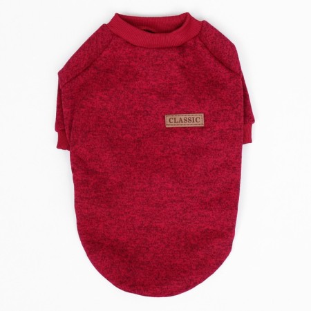 Melange sweater, size XL (DS 35, Osh 32, OG 50 cm), red-6