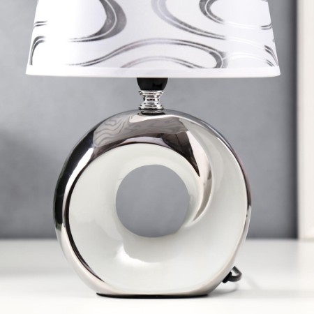 HELP LAM 36653/1 E14 40W White-Serebly H28 cm-7