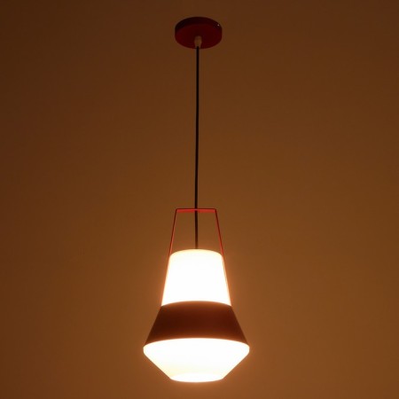 Lamp Bayerlux 1653/1RD E27 40W dark red 25x26x40-135 cm-2