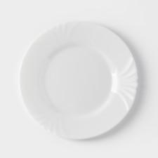 Desser plate of glass scream 