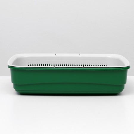 The tray is large with the Atlantis “Standard” net, 42 x 31 x 10 cm, green,-1