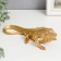 Souvenir Polystone "Golden Iguan" 7x9.5x25 cm