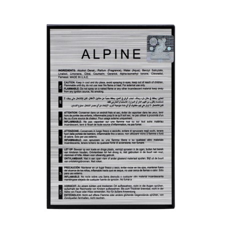 Male perfumery water Alpine Sport (based on Allure Home Sport Chanel), 100 ml-4
