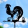 Waller "Rooster" Big 50*60 cm
