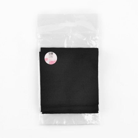 Cuff on the sleeve, 8 × 9 cm, pair, 400g/m2, black-6