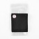 Cuff on the sleeve, 8 × 9 cm, pair, 400g/m2, black