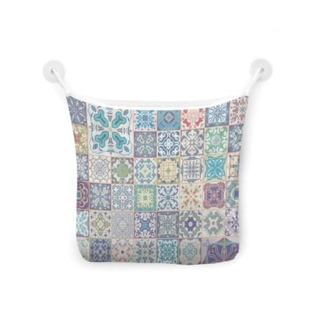 Organizer in a bath on suction cups "Fantasy stream", for storing toys and trifles, size 33x39 cm-2