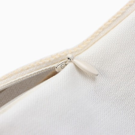 Decorative pillowcase "Ethel" Boho Home, 45x45 cm, natural color-3