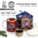 Gift set of "Wonderful Year": black tea with orange, 50 g, mug 300 ml., Socks 36 - 39 size