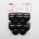 The buckle is regulatory, three -shaped, inner width - 32 mm, thickness - 3 mm, 10 pcs, black color