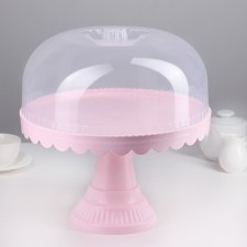 Cake with a lid, 32.5 × 32.5 × 34 cm, color mix