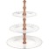 3-tier everave Opal, decor "Platinum plates"