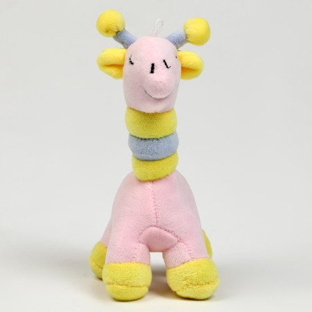 Gift set: soft toy+teether+cards for the photo "giraffe"-2