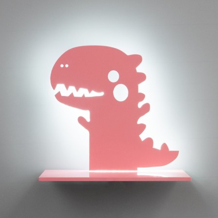 Bra "dinosaur" LED 24W pink 35x30 cm-1