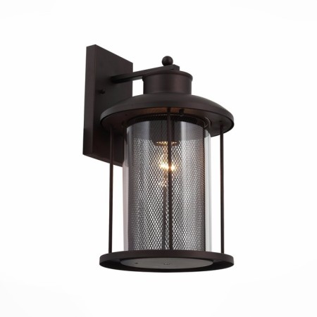 Street wall lamp ST LUCE. SL080.401.01. Lastero. 1x60 W, E27, 23x39.2 cm, dark coffee color