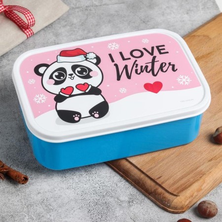 Lunch - boxing I love winter, panda 1.2 l-1