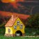 Aroma lace house "Kleosh", 10 cm, handmade, mix