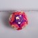 Garland “thread” 4.5 m with nozzles “Flower balls”, IP20, transparent thread, 15 LED, white glow, 220 V