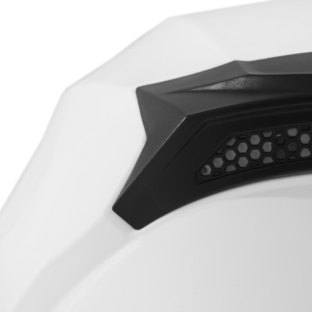 The helmet integral with two visors, size XXL (61), model BLD-M67E, white glossy-12