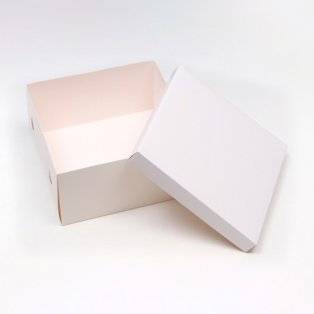 The box is folding, cover is, white, 25 x 25 x 12 cm-2
