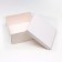 The box is folding, cover is, white, 25 x 25 x 12 cm