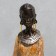 Souvenir Polystone "African in Cuba" Mix under a tree 36x8x10 cm