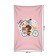 Decorative panel with photo printing "Postman with a gift", vertical, size 100x150 cm
