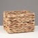 Stelly basket "Golden Kolos", 25x19x17 cm, sand