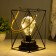Satini nightlight from 3haa Black Black 11.6x1.6x19.5 cm Risalux