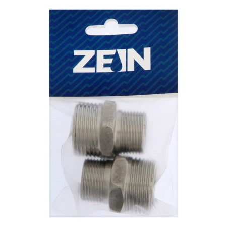 Nipple of transition Zein, 3/4 "x 1", external thread, stainless steel, packing 2 pcs.-1
