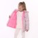Jacket for girls, milk/paints, height 110-116 cm
