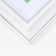 Photo frame A4 21x30 cm 281s Format white with silver (plastic screen)