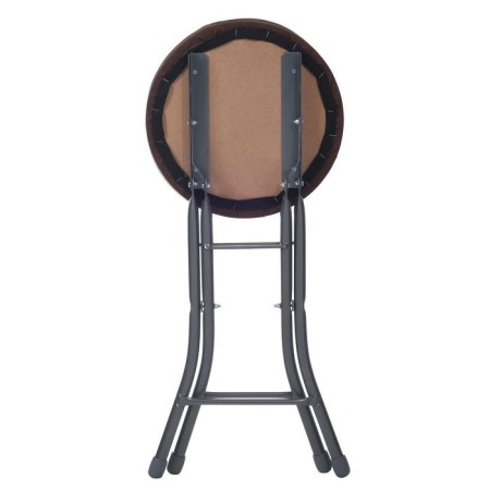 Folding stool on 4 supports TBSK1/3, brown-1