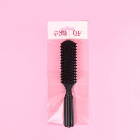 Massage comb, 3.2 × 19.4 cm, black color-4