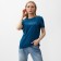 T-shirt female, darkly turquoise color, size 54